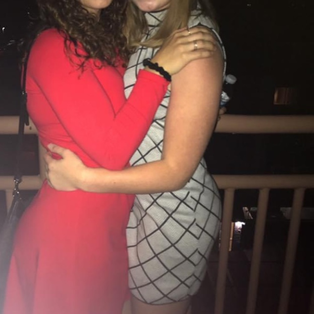 Gray dress
